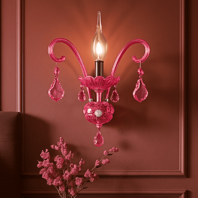 Pink Brigitte Wall Lamp - Residence Supply