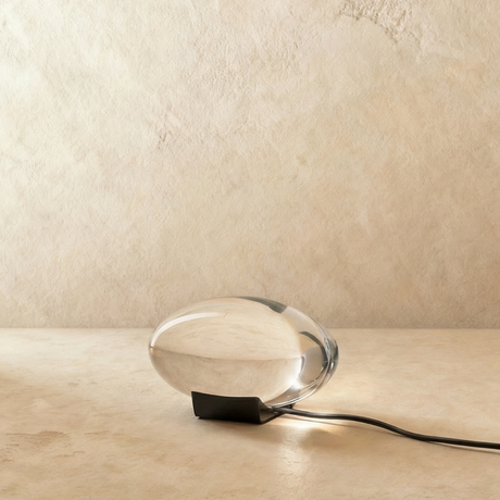 Lampe de table oeil de cristal