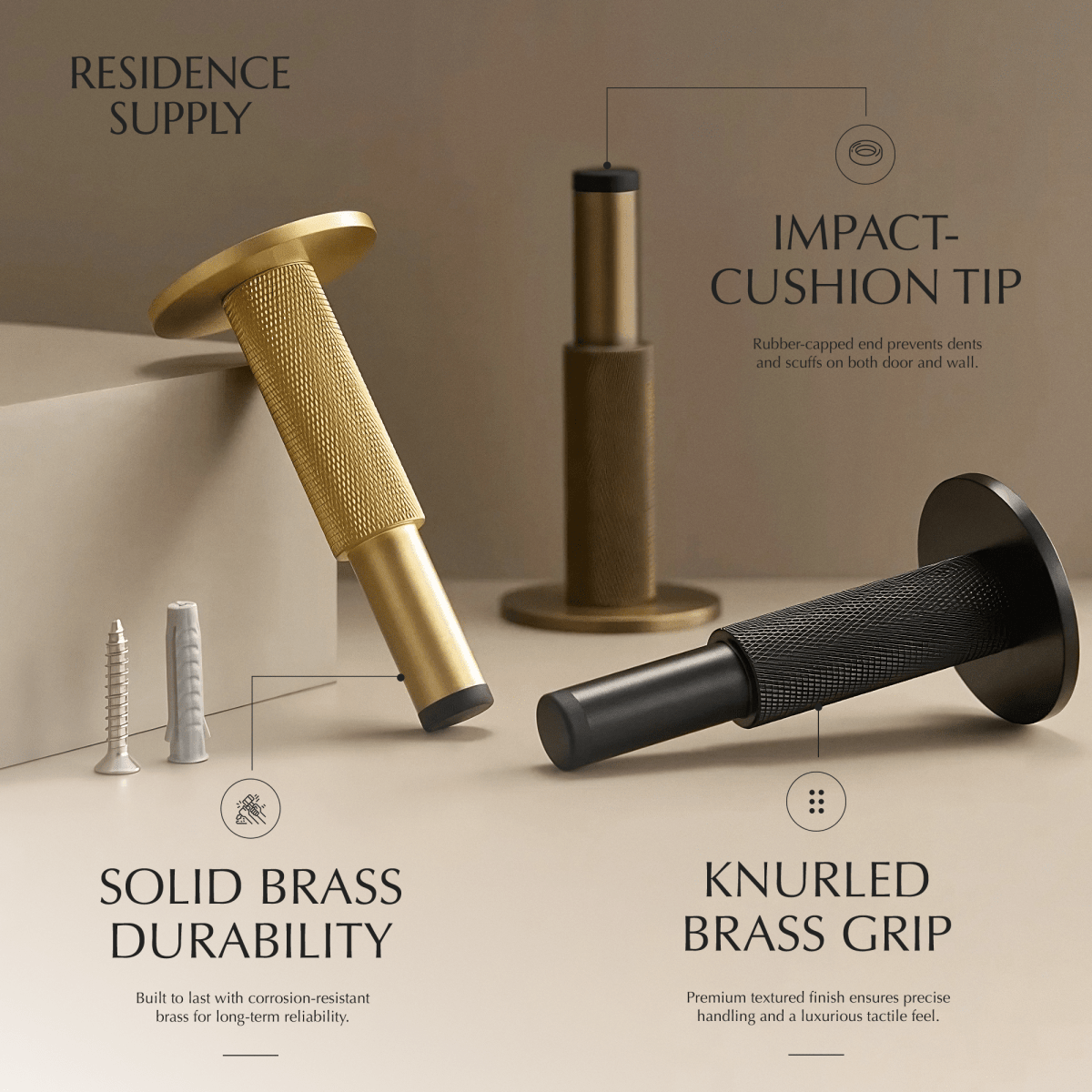 Plint Door Stop - Residence Supply