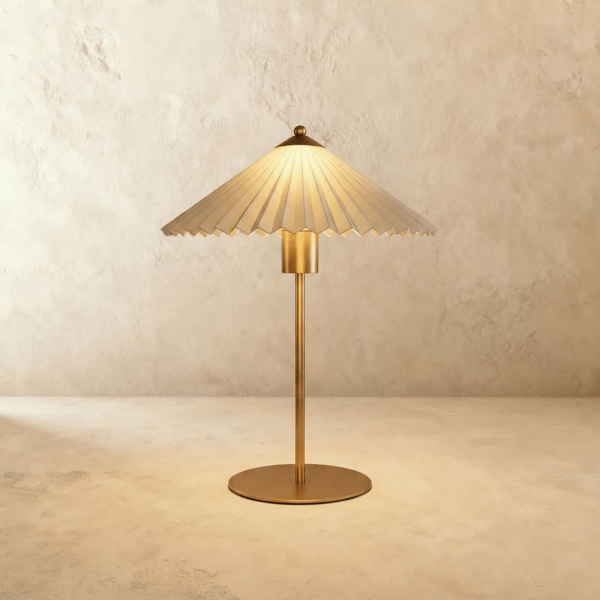 Brass Arc Table Lamp