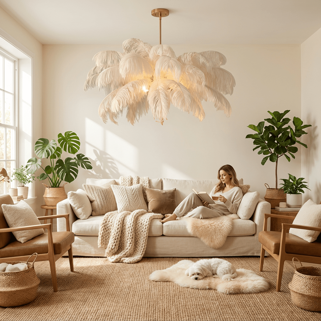 Plume Chandelier - Residence Supply