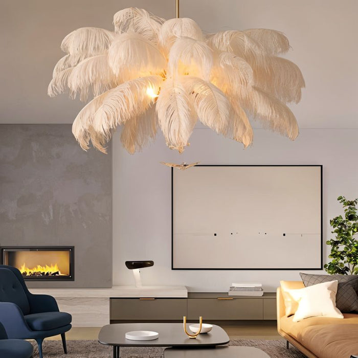 Plume Chandelier - Living Room Lighting