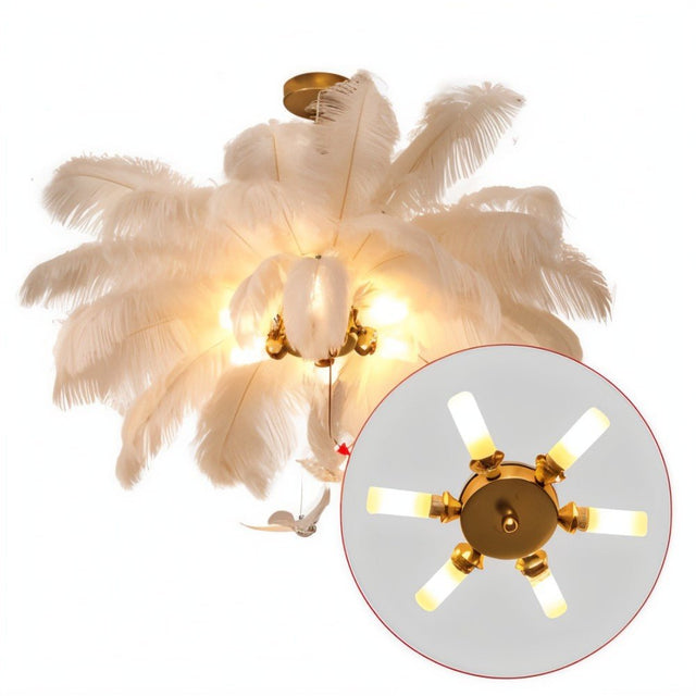 Plume Chandelier
