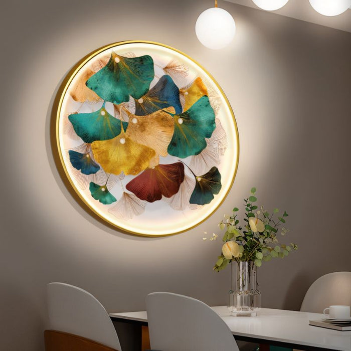 Posy Illuminated Art - Contemporary Lighting for Dining Table