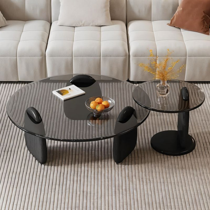 Add a touch of sophistication to your living space with the Prasha Coffee Table, boasting sleek lines and a chic finish.