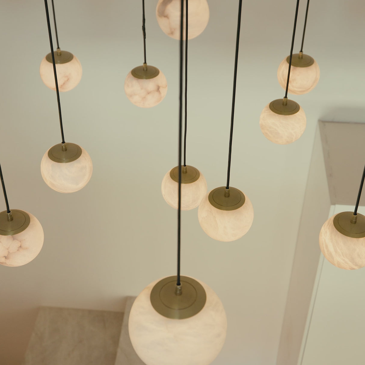 Svara Alabaster Chandelier