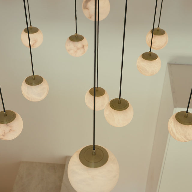 Svara Alabaster Chandelier