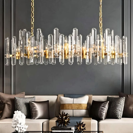 Prizma Linear Chandelier - Living Room Lighting