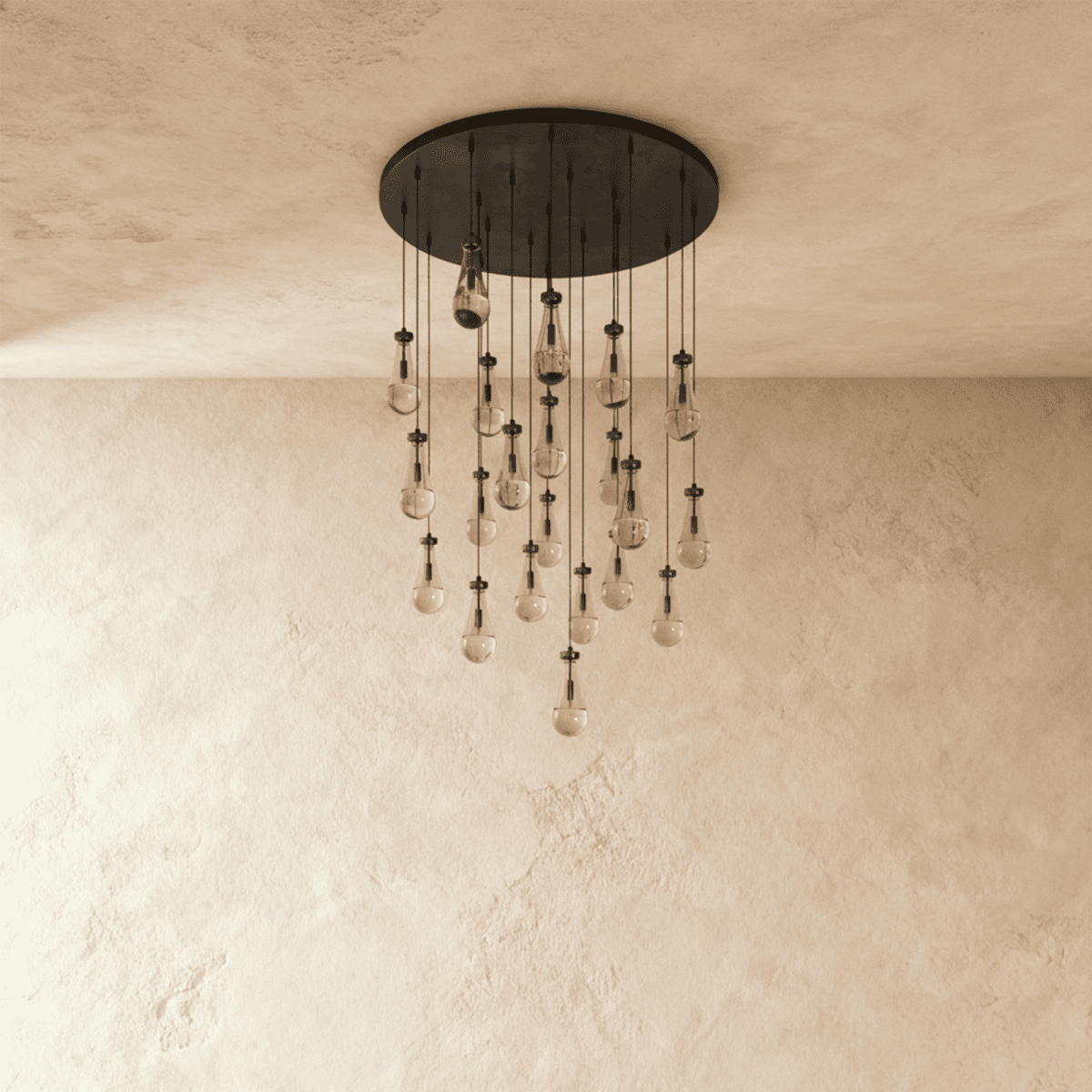 Pulcher Glass Tears Chandelier - Residence Supply