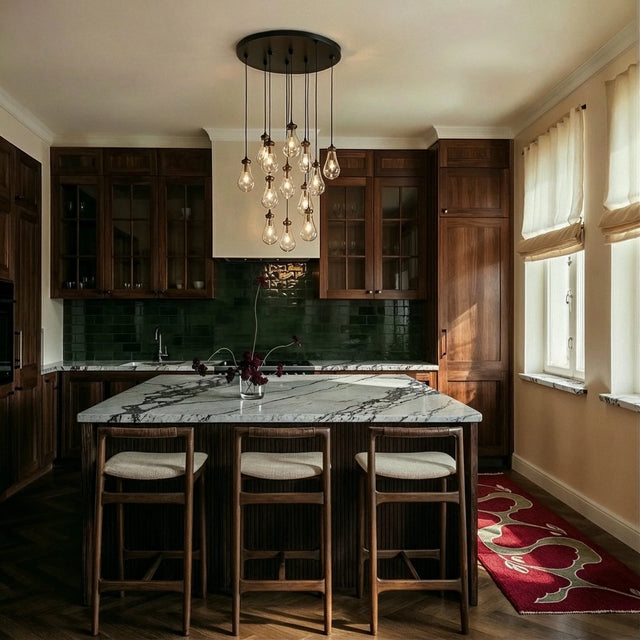 Pulcher Glass Tears Chandelier - Residence Supply