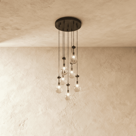 Pulcher Glass Tears Chandelier - Residence Supply