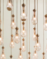 Pulcher Glass Tears Chandelier - Residence Supply