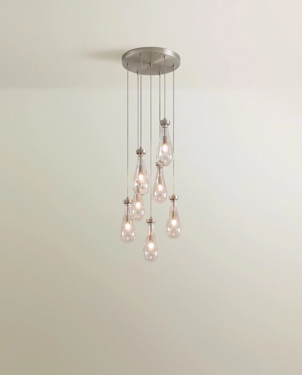 Pulcher Glass Tears Chandelier - Residence Supply