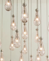 Pulcher Glass Tears Chandelier - Residence Supply