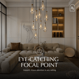 Pulcher Glass Tears Chandelier - Residence Supply