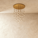 Pulcher Glass Tears Chandelier - Residence Supply