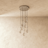 Pulcher Glass Tears Chandelier - Residence Supply
