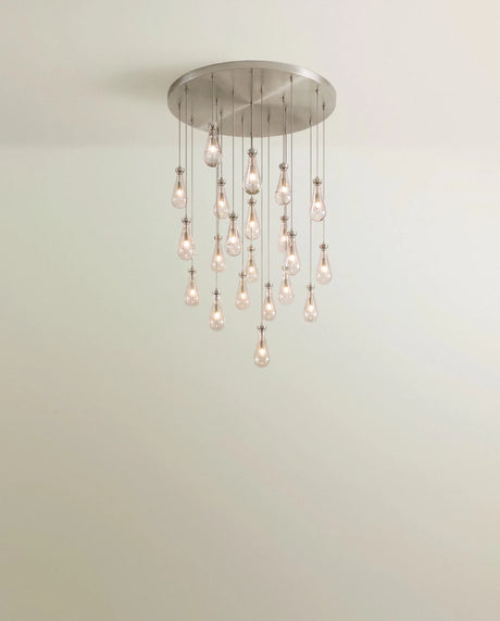 Pulcher Glass Tears Chandelier - Residence Supply