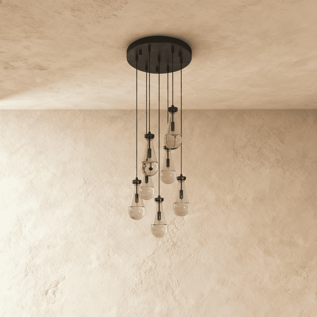 Pulcher Glass Tears Chandelier - Residence Supply