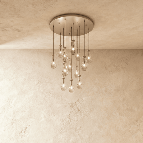 Pulcher Glass Tears Chandelier - Residence Supply