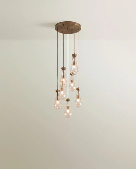 Pulcher Glass Tears Chandelier - Residence Supply