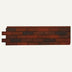 Pulchri wall panel in red-stained brick finish, shown against plain white background.