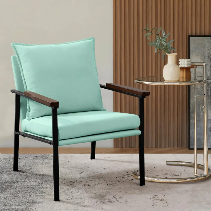 Beautiful Pute Accent Chair
