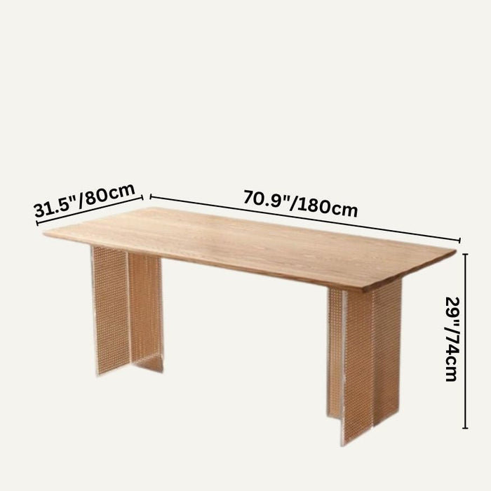 Qaneh Dining Table - Residence Supply