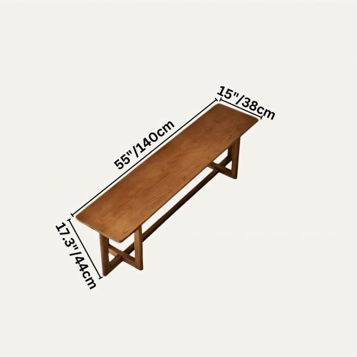 Rarus Dining Bench Size Chart