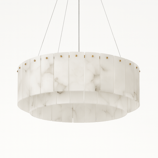 Regalis Alabaster Chandelier Light - Residence Supply