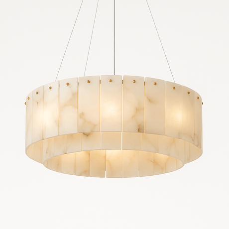 Regalis Alabaster Chandelier Light - Residence Supply