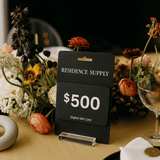 Residence Supply Gift Card - $500 - Residence Supply