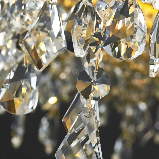 Rexana Crystal Tiered Chandelier