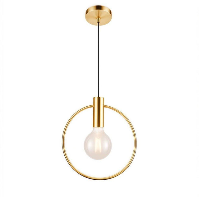 Lampe suspendue en forme d'anneau