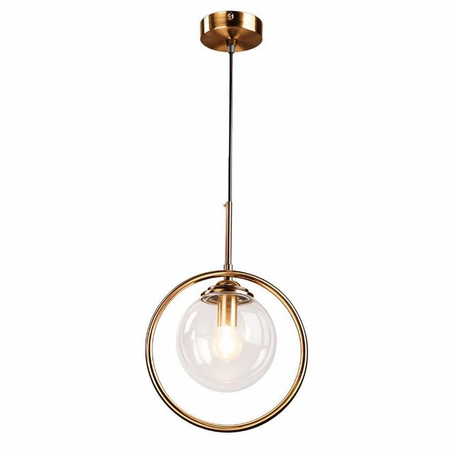 Lampe suspendue en forme d'anneau