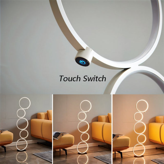 Ring Stack Floor Lamp