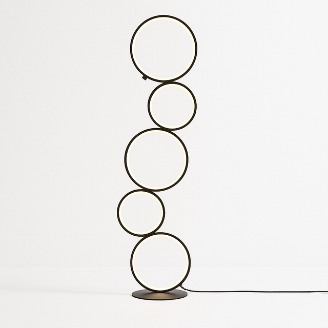 Ring Stack Floor Lamp - Residence Supply