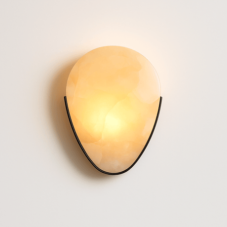 Ritu Alabaster Wall Sconce - Residence Supply
