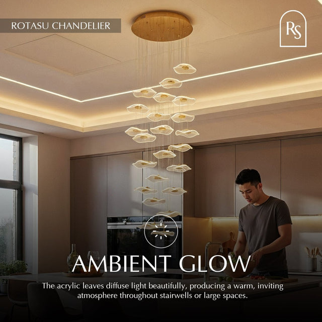 Rotasu Chandelier - Residence Supply