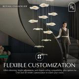 Rotasu Chandelier - Residence Supply