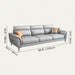 Saffron Arm Sofa Size Chart