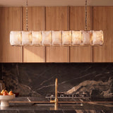 Sakhra Alabaster Linear Chandelier - Residence Supply