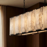 Sakhra Alabaster Linear Chandelier - Residence Supply