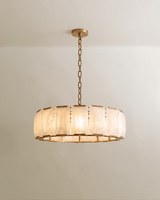 Sakhra Round Alabaster Chandelier - Residence Supply
