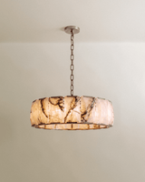Sakhra Round Alabaster Chandelier - Residence Supply
