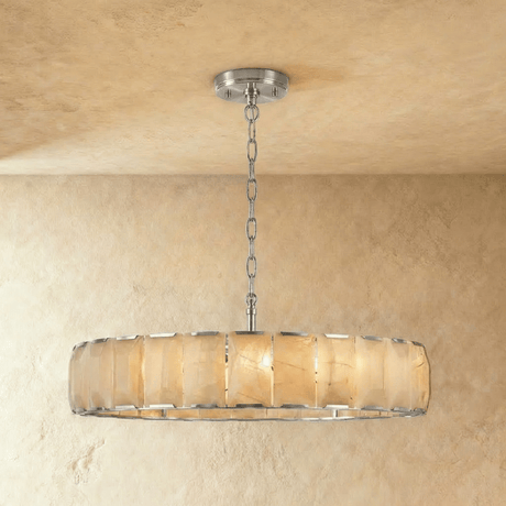 Sakhra Round Alabaster Chandelier - Residence Supply