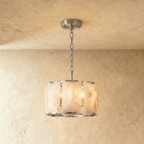 Sakhra Round Alabaster Chandelier - Residence Supply
