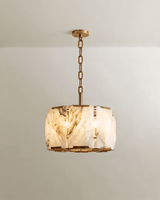 Sakhra Round Alabaster Chandelier - Residence Supply