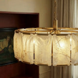 Sakhra Round Alabaster Chandelier - Residence Supply