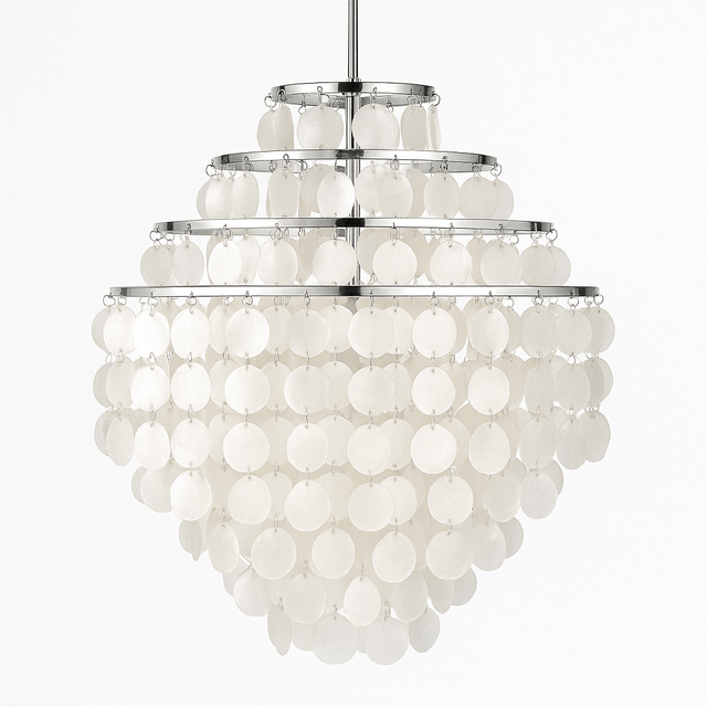 Sdafa Shell Cluster Chandelier - Residence Supply